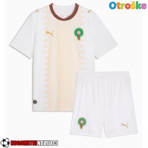 Otroške Nogometnih dresov Maroko Gostujoči SP 2026 Kratki rokavi (+ hlače)